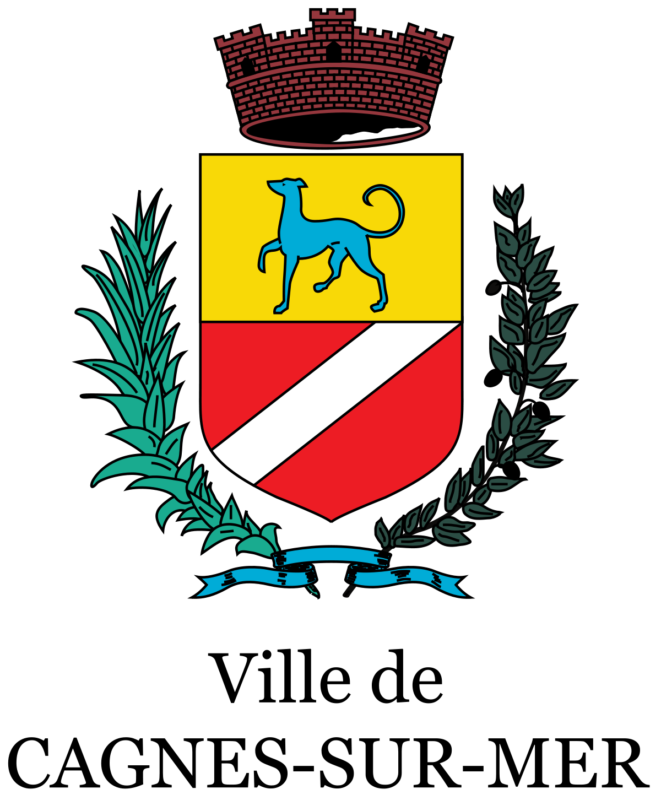 Logotype de la ville de Cagnes sur Mer, qui est une référence professionnelle SIPPRO Solutions IP Protection, distributeurs de solutions de sûreté et de sécurité pour les professionnels.