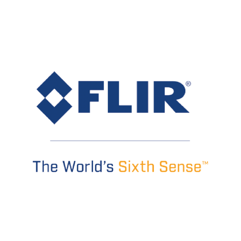 logo flir, marque dsitribuée par SIPPRO - Solutions IP Protection