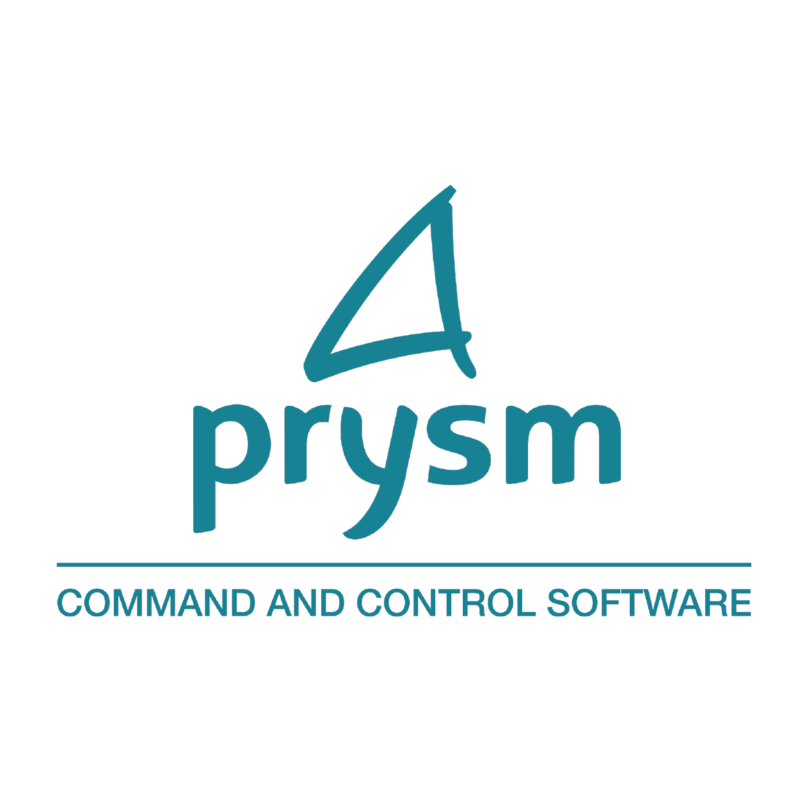 Logotype Prysm Software, une marque partenaire et distribuée par SIPPRO Solutions IP Protection, distributeurs de solutions de sûreté et de sécurité pour les professionnels.