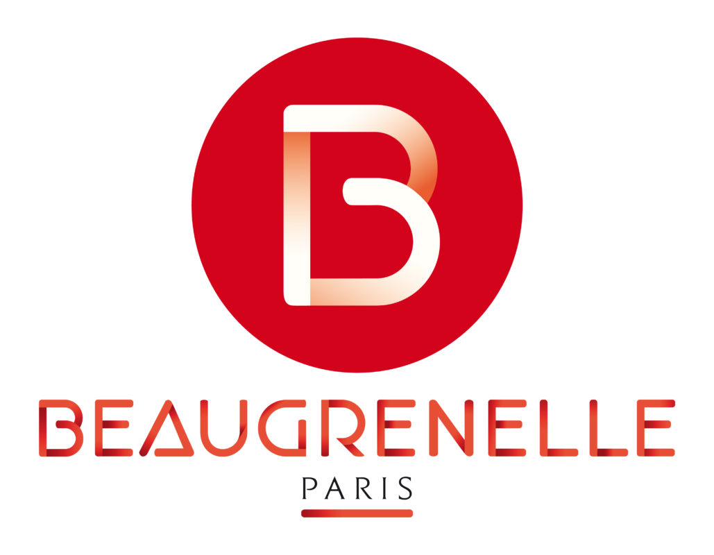 Logotype du centre commercial Beaugrenelle, qui est une référence professionnelle SIPPRO Solutions IP Protection, distributeurs de solutions de sûreté et de sécurité pour les professionnels.