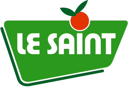 Logotype Le Saint fruits, qui est une référence professionnelle SIPPRO Solutions IP Protection, distributeurs de solutions de sûreté et de sécurité pour les professionnels.