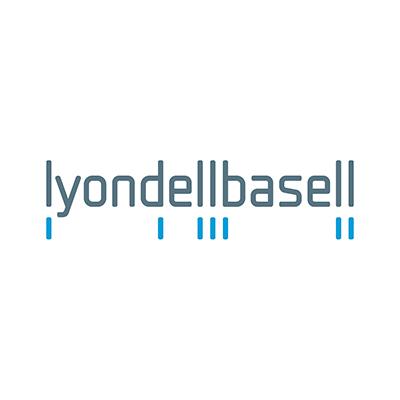 Logotype LyondellBasell, qui est une référence professionnelle SIPPRO Solutions IP Protection, distributeurs de solutions de sûreté et de sécurité pour les professionnels.
