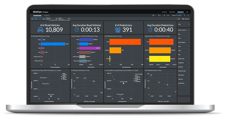 Visuel du module RESEARCH de Briefcam, une marque partenaire et distribuée par SIPPRO Solutions IP Protection, distributeurs de solutions de sûreté et de sécurité pour les professionnels.