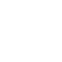 Pictogramme blanc représentant un char d'assaut de l'armée - créé par SIPPRO Solutions IP Protection.